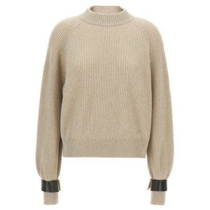 Brunello Cucinelli Monile Cuffs Sweater - NWT